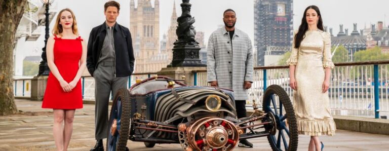 Cast of 'The Nevers' spotted on the South Bank in ...